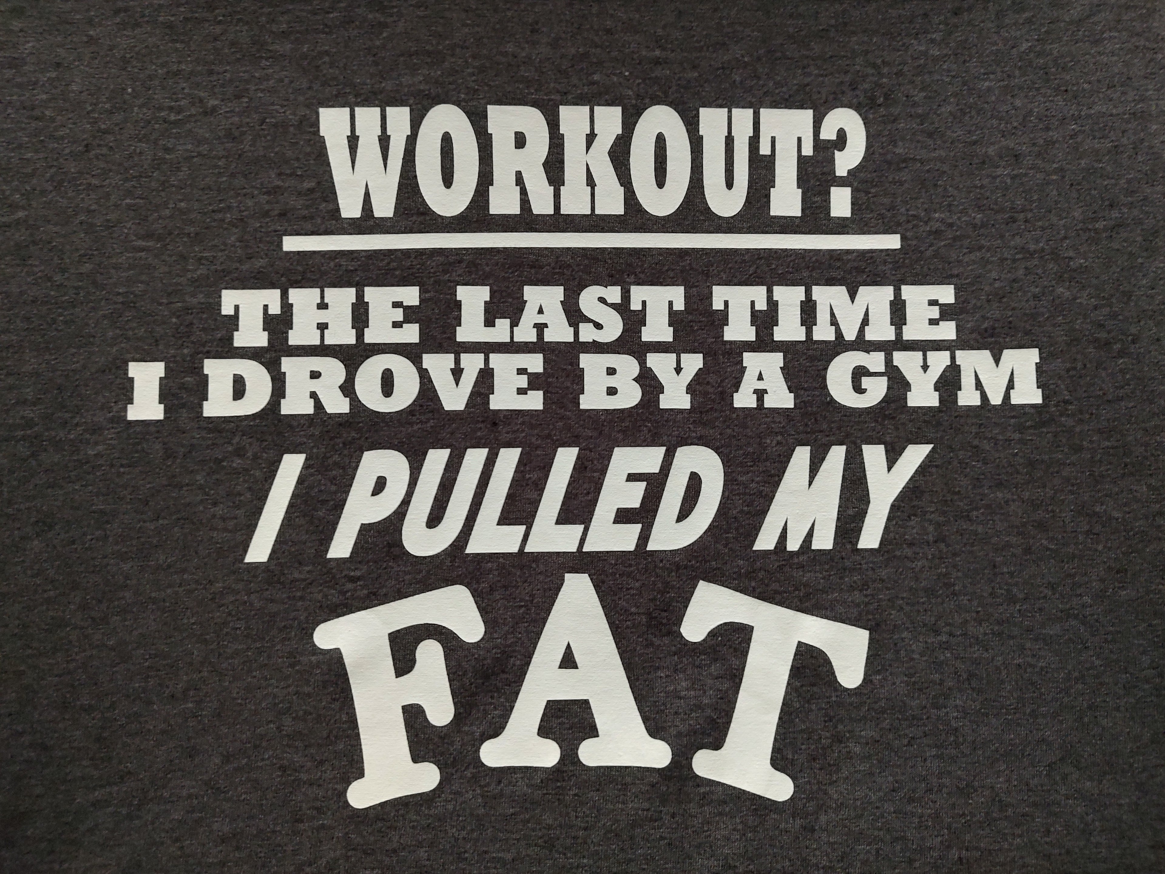 I Pulled My Fat