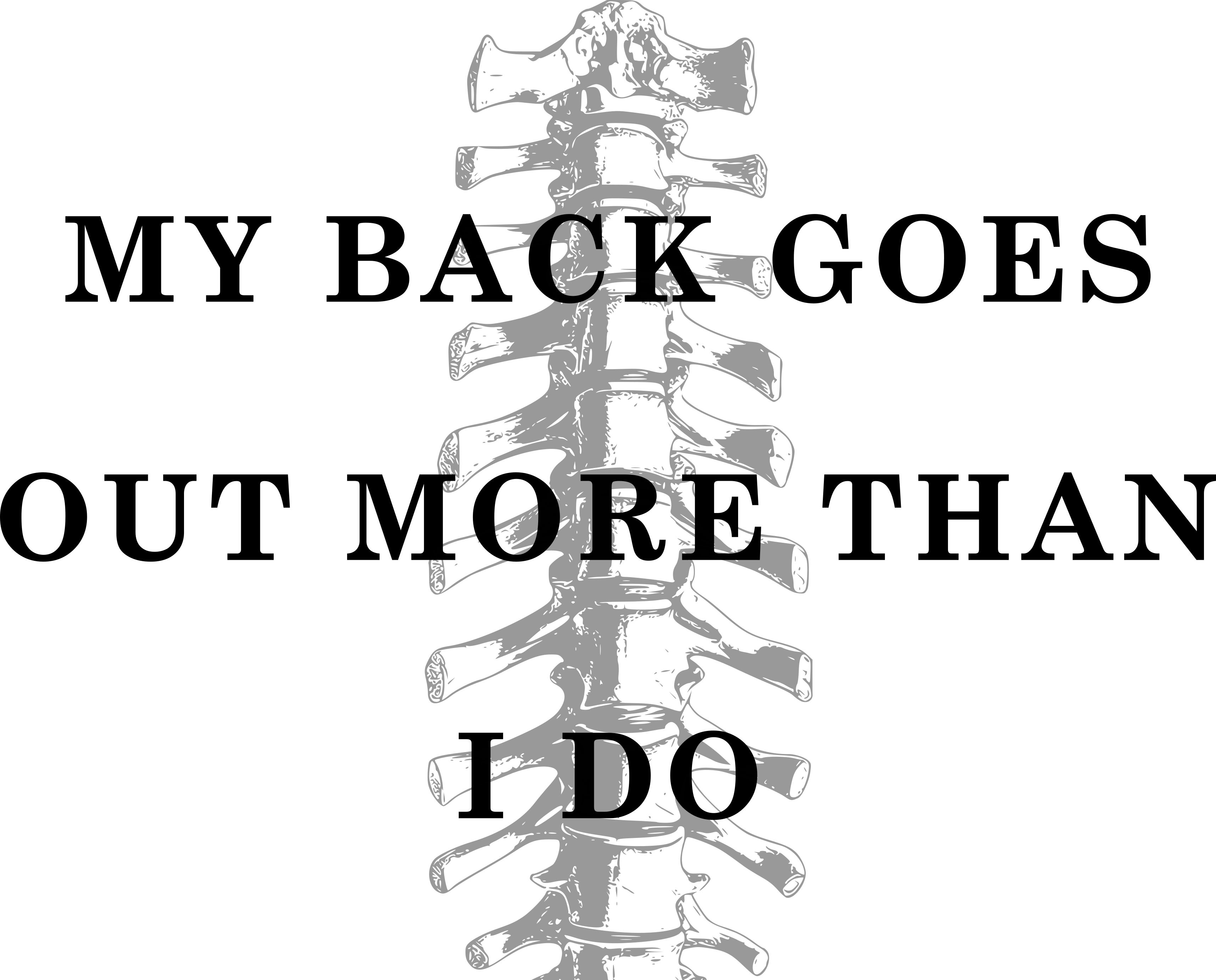 My Back Goes Out